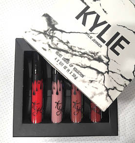 Набір помад Kylie Jenner Velvet Liquid Lip kollection (4 кольори)