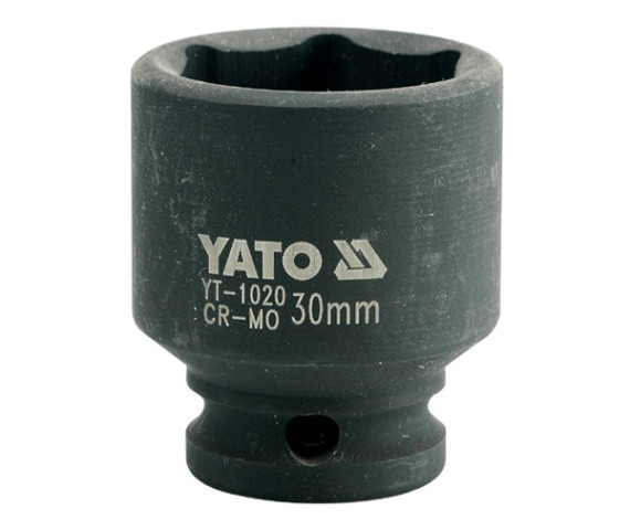 Головка торцева ударна шестигранна YATO 1/2" М30 х 48 мм YT-1020