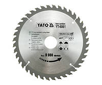 Диск пильный по дереву YATO 184 х 30 х 3.2 х 2.2 мм 40 зубцов R.P.M до 9000 1/хв YT-6061