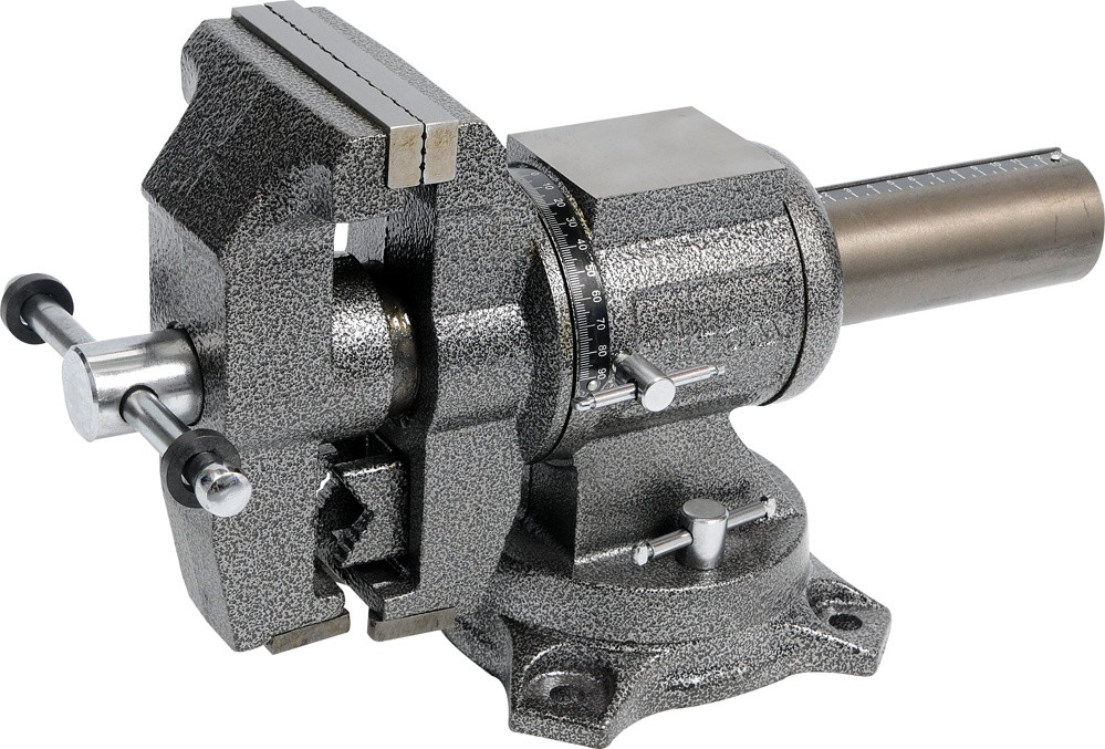 Лещата слюсарні YATO поворотні з ковадлом 100 мм YT-6505, фото 1