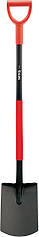 Лопата штикова з металевою ручкою YATO 19.5 X 28.5 Х 120 см YT-86800