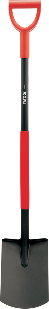 Лопата штыковая с металлической ручкой YATO 19.5 X 28.5 Х 120 см YT-86800 - фото 1 - id-p849936111