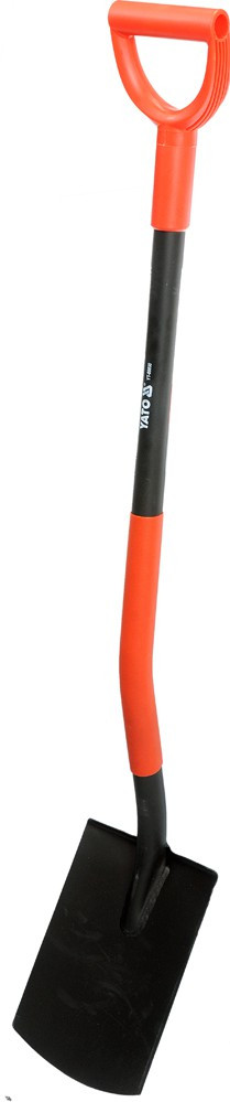 Лопата штыковая с металлической ручкой YATO 19.5 X 28.5 Х 120 см YT-86800 - фото 2 - id-p849936111
