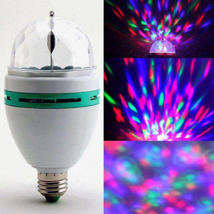 Диско обертається лампа LED lamp для вечірок LY-399