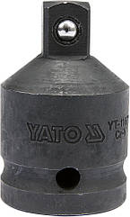 Перехідник ударний YATO 3/4"(F) - 1/2"(M) 55 мм YT-11671