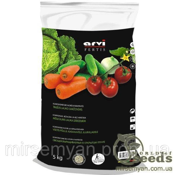 Добрива для овочевих культур відкритого ґрунту 13-10-15+mikro, Арві (Arvi Fertis) 5 кг