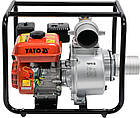 Мотопомпа YATO 4" 7,7 к. с. 96м3/рік YT-85403, фото 3