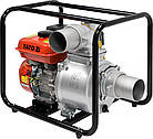 Мотопомпа YATO 4" 7,7 к. с. 96м3/рік YT-85403, фото 4