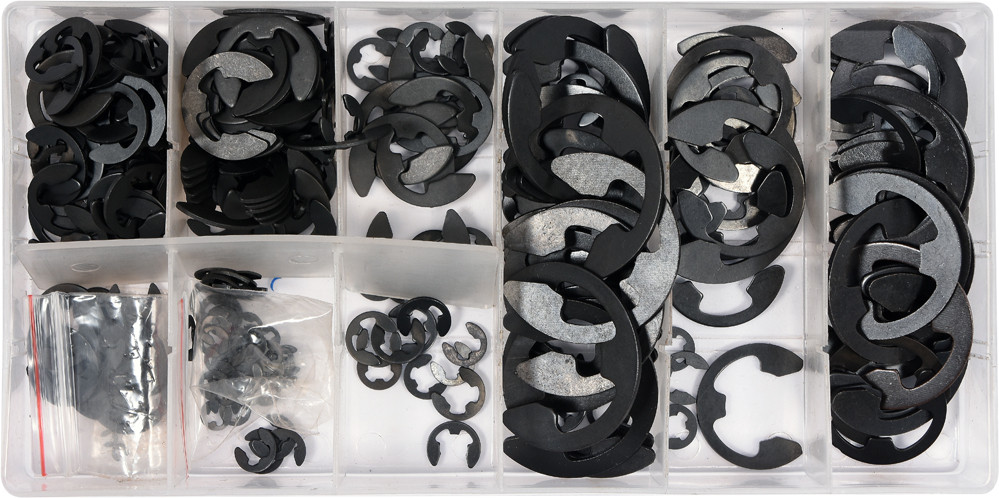 Набір Е-образних стопорних кілець 300 пр - YT-06884, фото 1