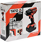 Шуруповерт акумуляторний ударний YATO Li-Ion 18 2 Ач 160 Нм YT-82800, фото 4