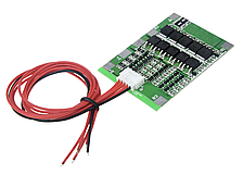 BMS контролер плата із захистом і балансуванням АКБ Li-Ion 18650 4S 30A HX-4S-F30A