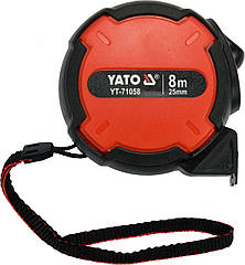 Рулетка з нейлоновим покриттям YATO 8 м х 25 мм YT-71058