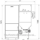 Чавунний твердопаливний автоматичний котел Viadrus Ekoret 3,4 секції, фото 3