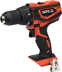 Шуруповерт-дриль акумуляторний YATO 18 ДО 42 Нм (без акумулятора і зарядного пристрою) YT-82783
