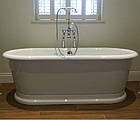 Англійська окремішня ванна 180х85 см Burlington London акрил, фото 8