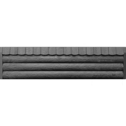 Форма для еврозабора "Дерево-глухий верх" склопластикова