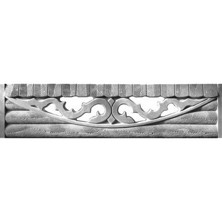 Форма для еврозабора "Дерево наскрізне" склопластикова