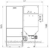 Чавунний твердопаливний автоматичний котел Viadrus Ekoret 3,4 секції, фото 7