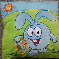Детская декоративная подушка Смешной кролик,38 см