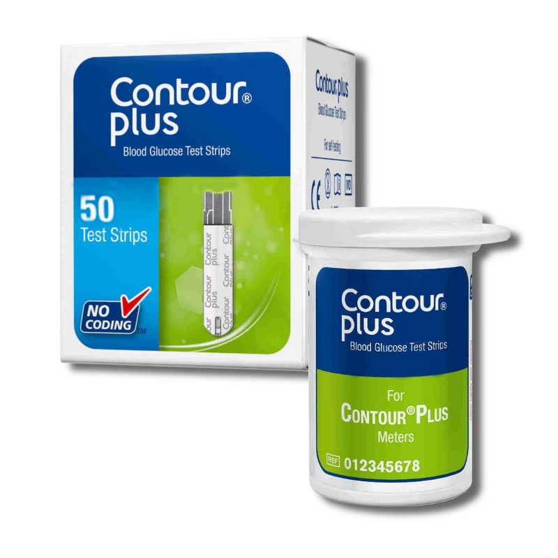 Тест смужки Контур Плюс (Contour Plus), 50 шт.