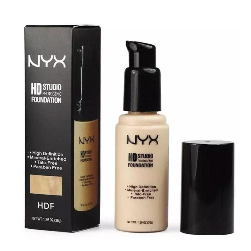 Тональний засіб NYX Professional Makeup HD Studio Photogenic Foundation 35ml No1,2,3,4 — FA82, фото 1