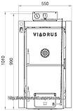 Чавунний твердопаливний котел Viadrus Hercules U22 D 10, фото 7