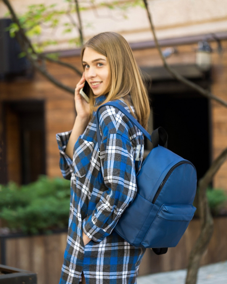 Рюкзак Fancy синій флеш, фото 1