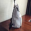 Рюкзак жіночий тканинний міської сірий, фото 5