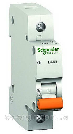 ВА63 (SCHNEIDER ELECTRIC, Франція) — автоматичні вимикачі