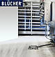 Трап кухонний для високої корзини Blucher 763.402.110, нержавіюча сталь, гориз. вихід D110, h219, фото 4