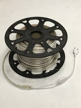 Світлодіодна стрічка SL-10-O SMD 2835/120 220V помаранчева IP65 (1м) Код.59422, фото 3