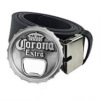 Поясний ремінь "Corona" метал мистецтв шкіра
