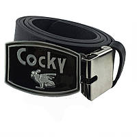 Поясний ремінь з пряжкою "Cocky" мистецтв шкіра