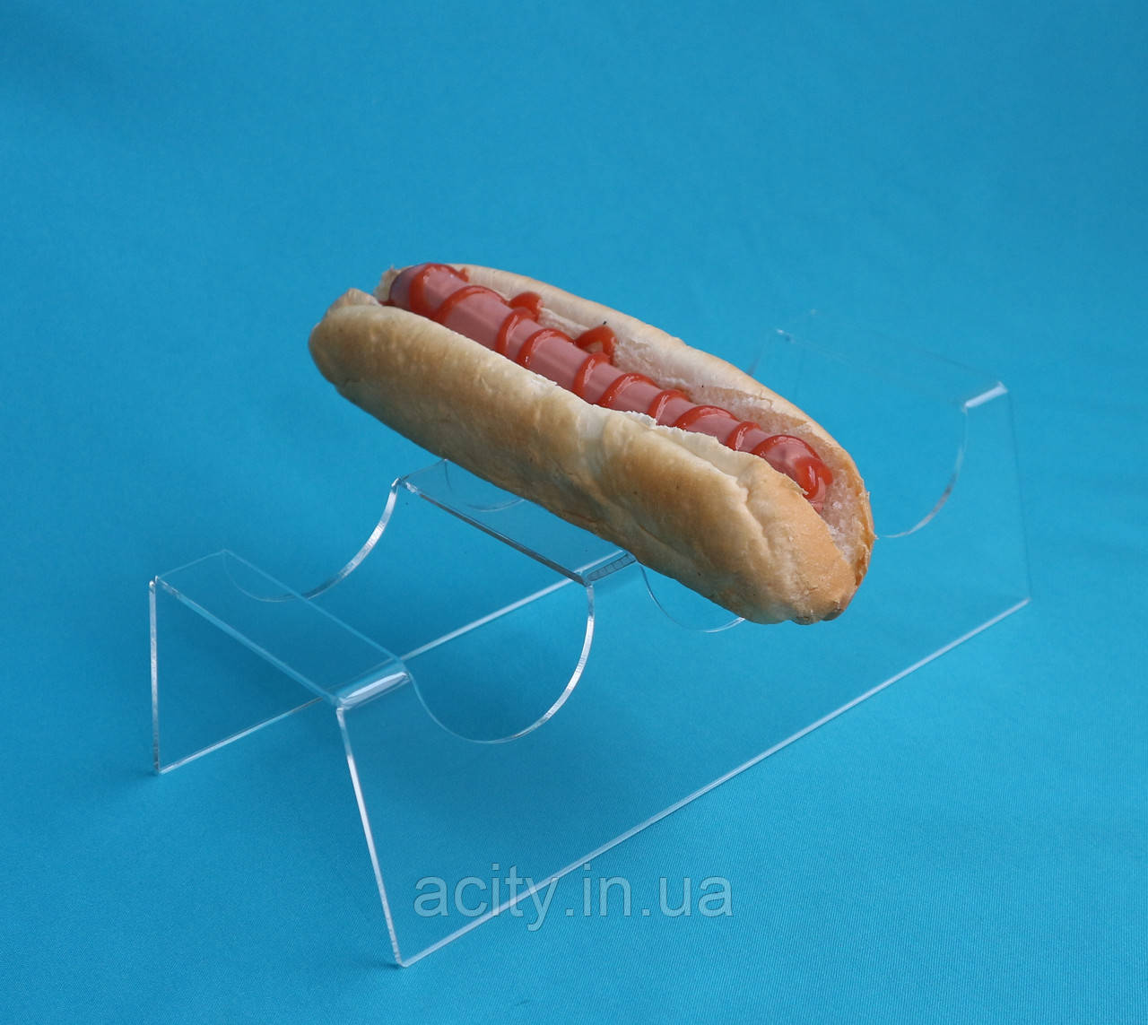 Акрилова підставка для сендвічів, бутербродів, шаурми, ролів і донерів | тримачі для вуличної їжі, фото 1