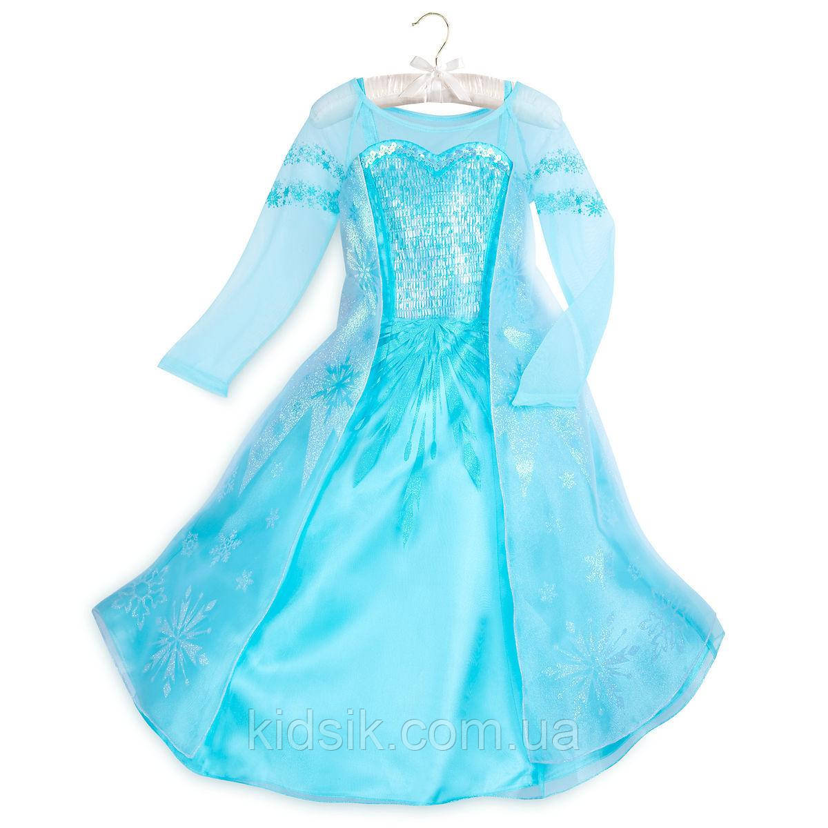 Карнавальний костюм, плаття принцеса Ельза "Холодна Ельза" Frozen, Disney колекція 2021