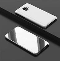 Чохол Mirror для Samsung J6 2018 / J600 / J600F книжка дзеркальний Clear View Silver