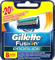 Gillette Fusion Proglide 8 шт. в упаковке сменные кассеты для бритья оригинал Германия
