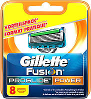 Gillette Fusion Proglide Power 8 шт. в упаковке сменные кассеты для бритья, оригинал, Германия