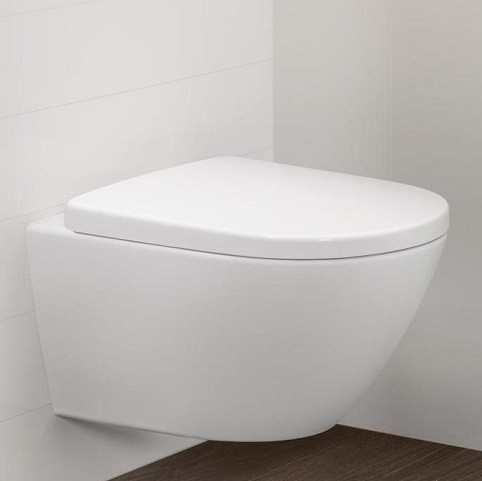 Унитаз подвесной безободковый Villeroy & Boch Vivia 4642R001 - фото 7 - id-p850437441