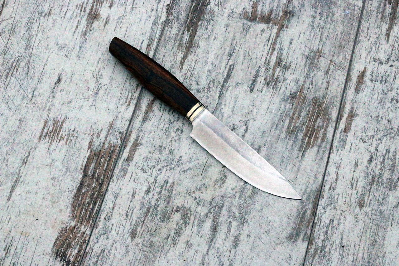 Кухонный нож ручной работы с австрийской порошковой стали m390 - фото 2 - id-p850456891
