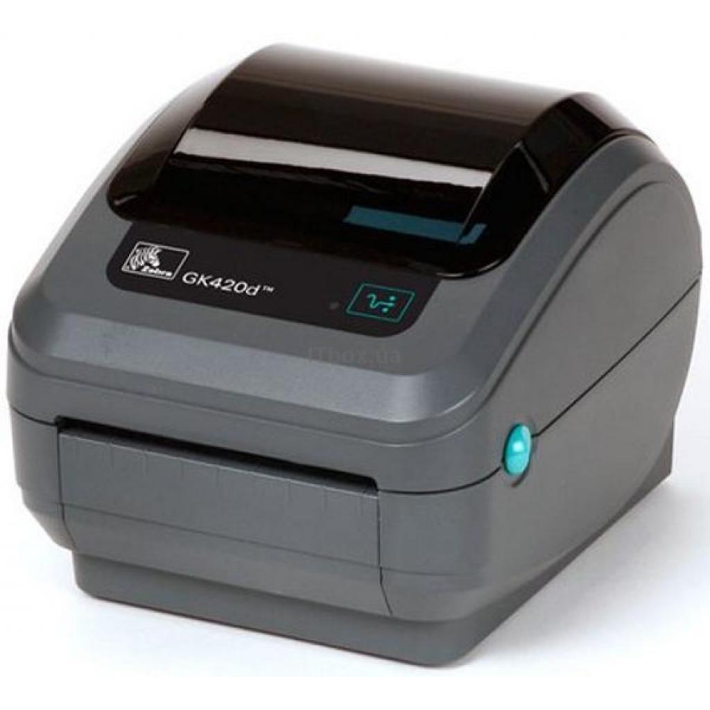 Термо принтер Zebra GX420d, USB, Serial, Ethernet, фото 1