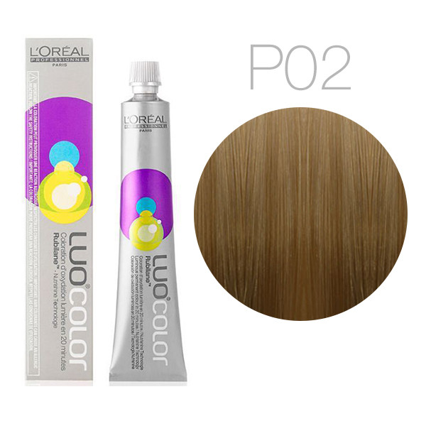 Нутрі-гель для фарбування волосся 50 мл L'oreal Professionnel Luo color P02 Пастельний перламутровий 50 мл
