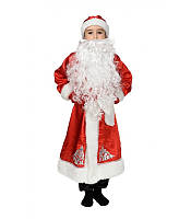 Карнавальний костюм Діда Мороза для дитини на новорічний виступ, ранок