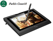 Монітор-планшет графічний Parblo Coast10, робоча поверхня 217*136 мм, роздільна здатність 1280*800