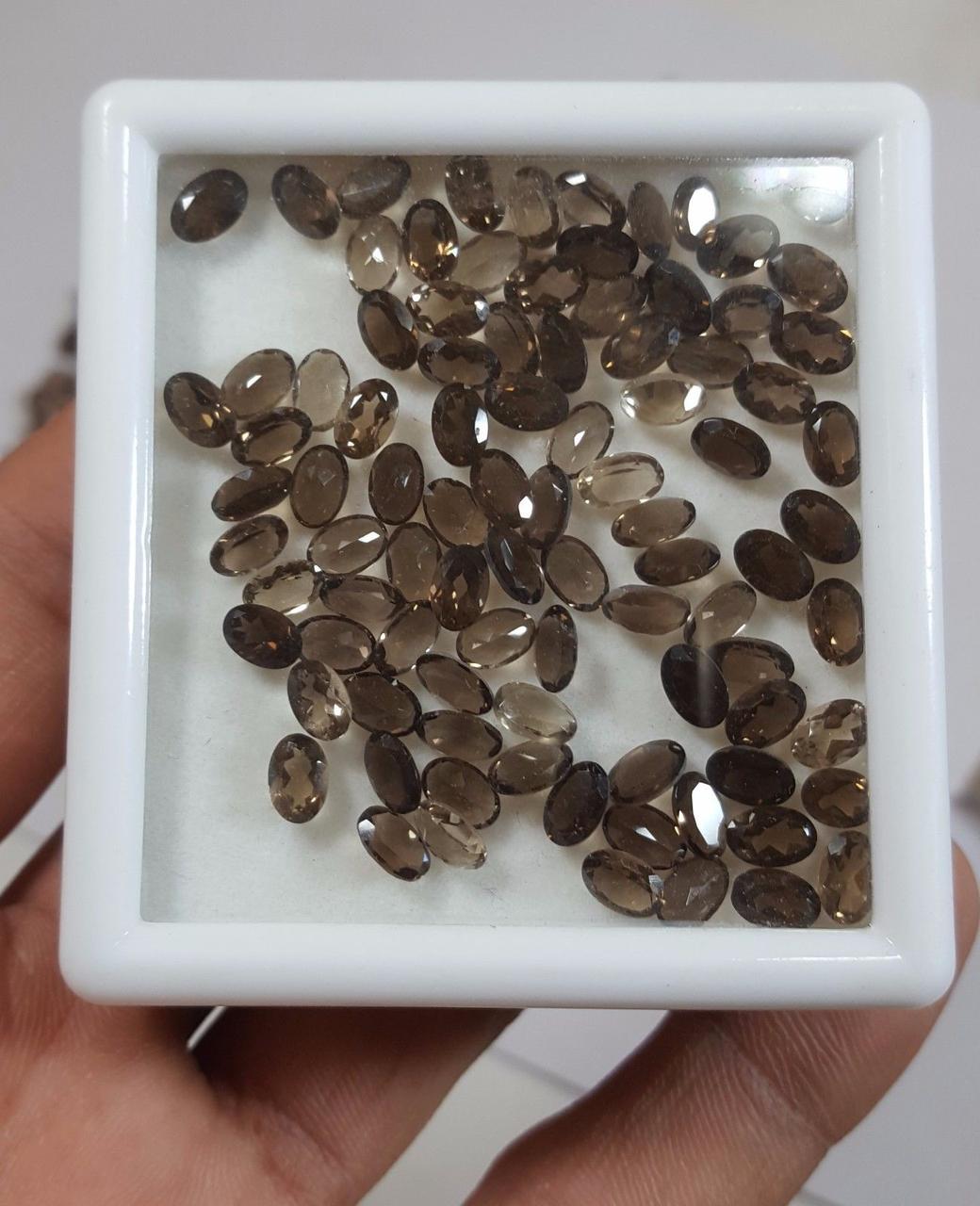 Натуральний димчастий кварц 4 х 6 mm