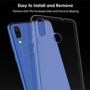 Ультратонкий чохол для Huawei P Smart 2019 прозорий