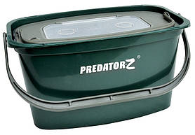 Канна для живця Predator-Z Live Bait Bucket Square, 7 л