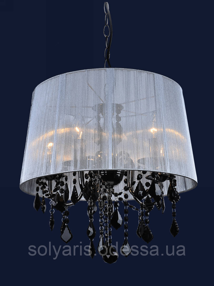 Люстра підвіс 7205005-BL-5BL SILVER