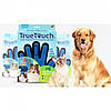 Рукавичка для тварин вичісування True Touch Pet Brush Gloves, фото 5