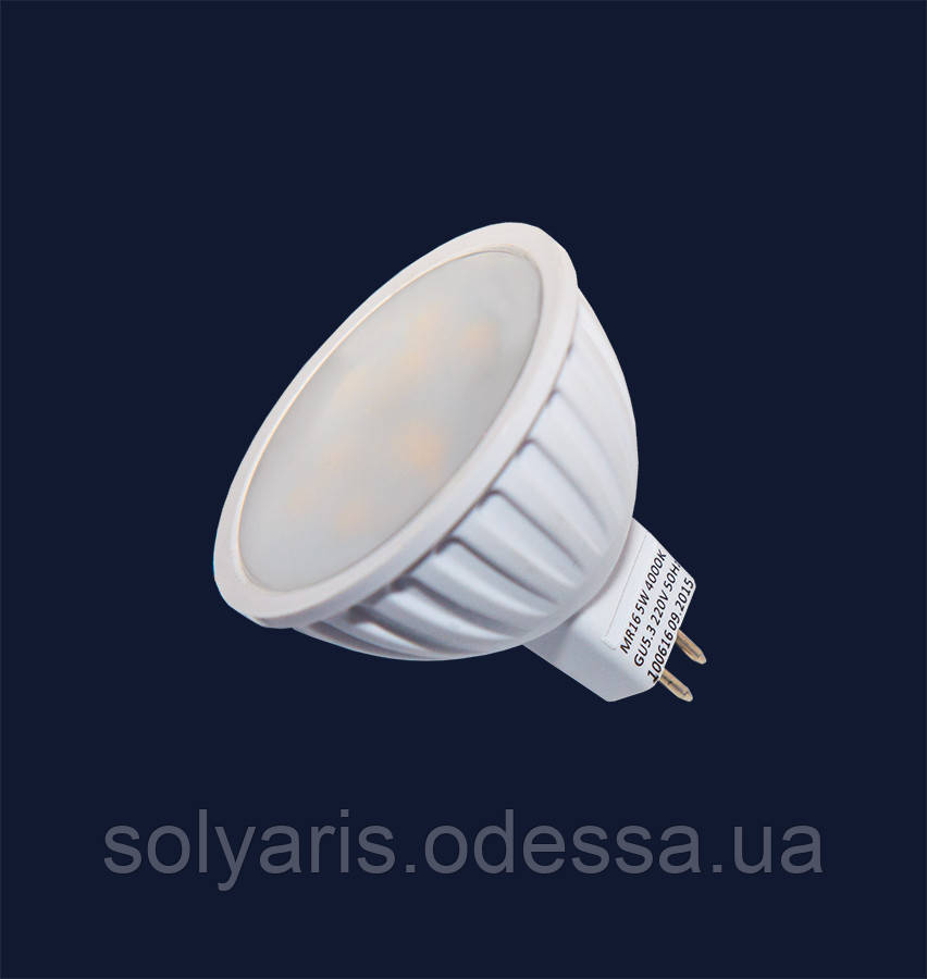 Лампочка LED 6W MR-16 (нейтральний, теплий) 220V